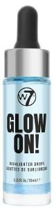 GLOW ON HIGHLIGHTER DROPS W7 CLEAR CUT 10 ML GLOW ON HIGHLIGHTER DROPS W7 CLEAR CUT 10 ML
