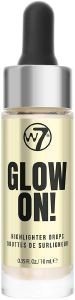 GLOW ON HIGHLIGHTER DROPS W7 HONEYED 10 ML