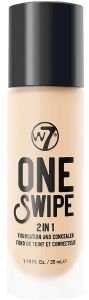 MAKE UP W7 ONE SWIPE 2-IN-1 FOUNDATION & CONCEALER BUFF 35ML