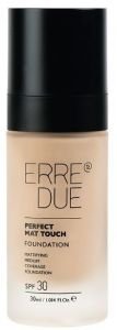 MAKE UP ERRE DUE PERFECT MAT TOUCH FOUNDATION 302 PURE CREAM 30ML