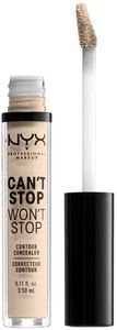 NYX ΚΟΝΣΙΛΕΡ NYX PROFESSIONAL CAN T STOP WON T STOP CONTOUR CONCEALER VANILLA 3.5ML