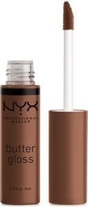 NYX LIP GLOSS NYX PROFESSIONAL BUTTER LIP GLOSS 49 FUDGE ME 8ML