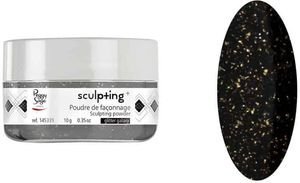 ΑΚΡΥΛΙΚΗ ΣΚΟΝΗ SCULPTING ΓΙΑ DIP IN+ PEGGY SAGE ARTY GLITTER GALAXY ΜΑΥΡΟ ΓΚΛΙΤΕΡ 10GR
