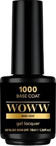 ΗΜΙΜΟΝΙΜΟ ΒΕΡΝΙΚΙ WOWW COSMETICS BASE CΟΑΤ (15ML) ΗΜΙΜΟΝΙΜΟ ΒΕΡΝΙΚΙ WOWW COSMETICS BASE CΟΑΤ (15ML)