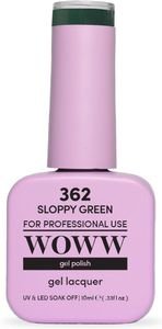   WOWW COSMETICS 362 SLOPPY GREEN (10ML)