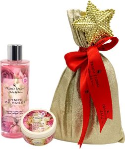 CHRISTMAS BAG PRIMO BAGNO NYMPH OF ROSES SHOWER GEL & BODY BUTTER (2���)
