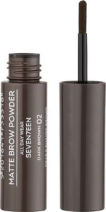 BROW POWDER SEVENTEEN MATTE (DARK BROWN)