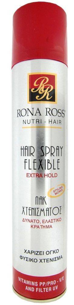 RONA ROSS ΛΑΚ RONA ROSS, FLEXIBLE SPRAY EXTRA HOLD 400ML