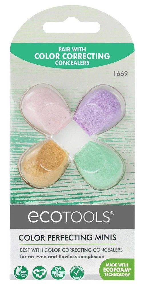 ECOTOOLS ΣΦΟΥΓΓΑΡΑΚΙΑ ΜΙΝΙ ECOTOOLS COLOR PERFECTING MINIS 4TEM