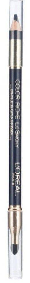 LOREAL MOΛΥΒΙ ΜΑΤΙΩΝ L&#039;OREAL PARIS COLOR RICH LE SMOKY 207 STORMY SEA ΜΠΛΕ