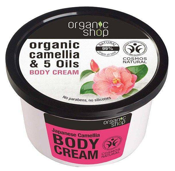 ORGANIC SHOP ΚΡΕΜΑ ΣΩΜΑΤΟΣ ORGANIC SHOP JAPANESE CAMELLIA 250ML