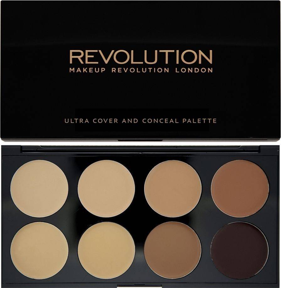 REVOLUTION ΠΑΛΕΤΑ MAKEUP REVOLUTION ULTRA COVER - CONCEALER MEDIUM-DARK 10G