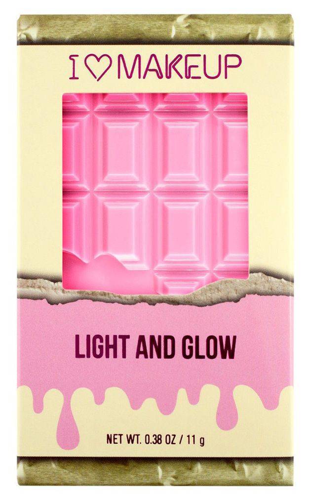 REVOLUTION ΠΑΛΕΤΑ MAKEUP REVOLUTION I HEART MINI CHOCOLATE LIGHT AND GLOW 11GR