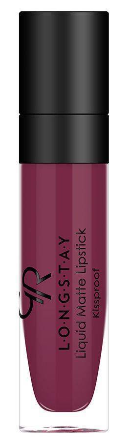 GOLDEN ROSE ΥΓΡΟ ΜΑΤ ΚΡΑΓΙΟΝ GOLDEN ROSE LONGSTAY LIQUID MATTE LIPSTICK KISSPROOF 28 ΜΠΟΡΝΤΩ 5.5ML