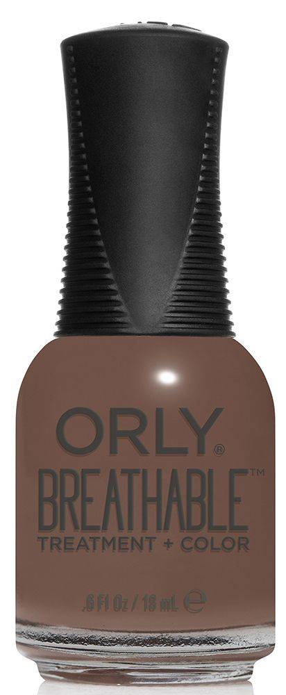 ORLY ΘΕΡΑΠΕΙΑ ΚΑΙ ΒΕΡΝΙΚΙ ORLY BREATHABLE DOWN TO EARTH 20951 ΚΑΦΕ 18ML
