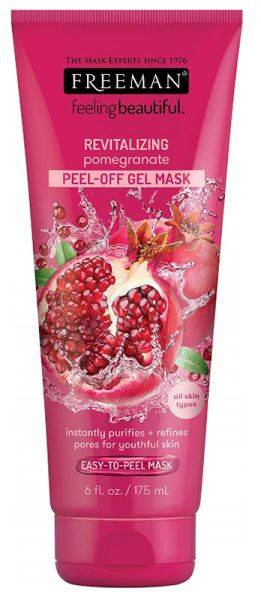 FREEMAN ΜΑΣΚΑ PEEL-OFF FREEMAN ΑΠΟΛΕΠΙΣΗ REVITALIZING POMEGRANATE (175ML)