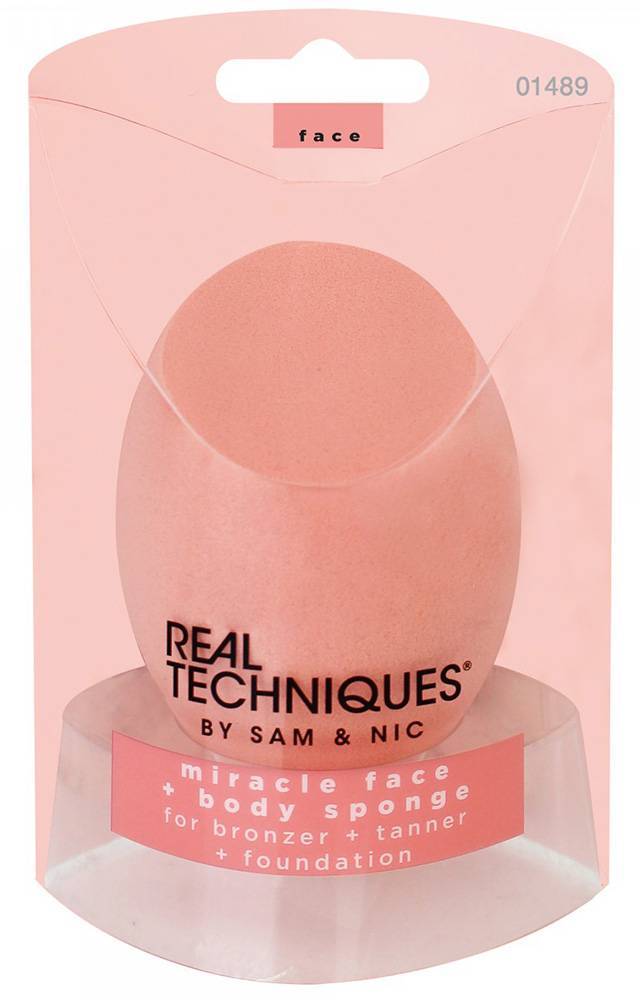 ΣΦΟΥΓΓΑΡΙ REAL TECHNIQUES MIRACLE FACE - BODY COMPLEXION SPONGE