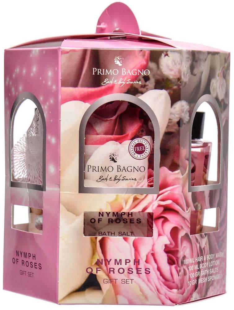 PRIMO BAGNO ΣΕΤ ΔΩΡΟΥ PRIMO BAGNO LANTERN NYMPH OF ROSE 4ΤΜΧ