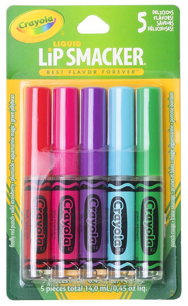 LIP SMACKER ΣΕΤ ΔΩΡΟΥ LIPGLOSS LIQUID PARTY PACK CRAYOLA LIMITED EDITION