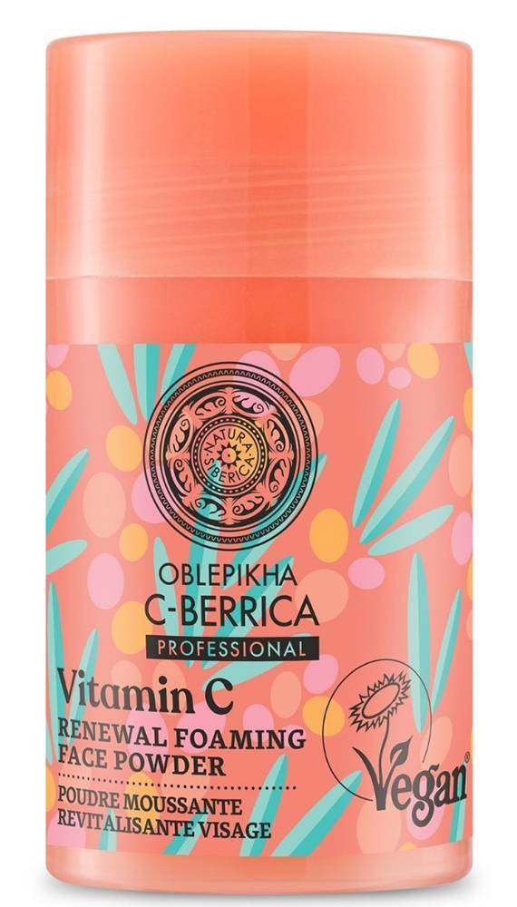 ΠΟΥΔΡΑ NATURA SIBERICA OBLEPIKHA C-BERRICA RENEWAL FOAMING FACE POWDER 35 G
