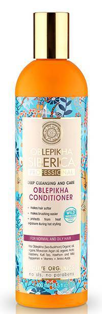 NATURA SIBERICA CONDITIONER NATURA SIBERICA OBLEPIKHA FOR NORMAL AND OILY HAIR 400ML