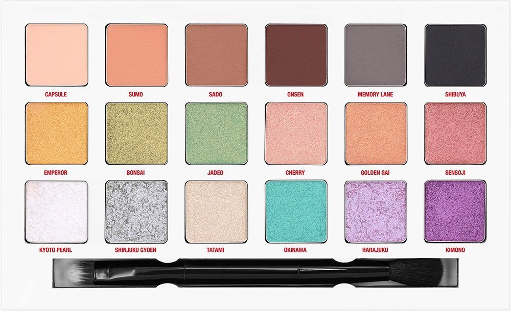 W7 ΠΑΛΕΤΑ ΣΚΙΩΝ W7 TOKYO PRESSED PIGMENT PALETTE 18GR