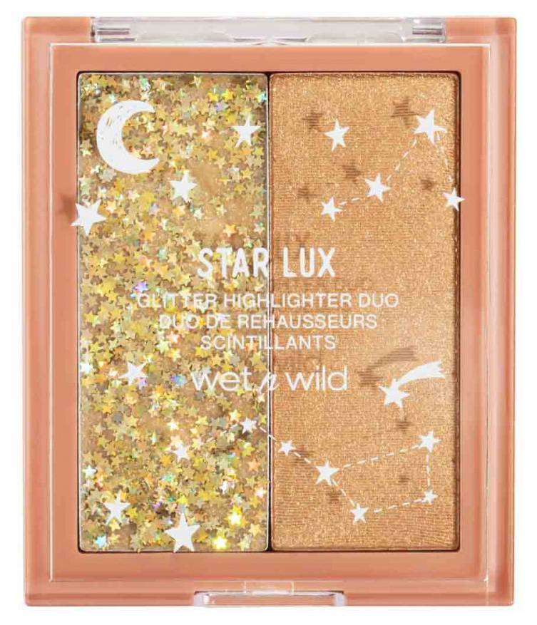 GLITTER HIGHLIGHTER DUO WET N WILD STAR CRAZY LIMITED EDITION