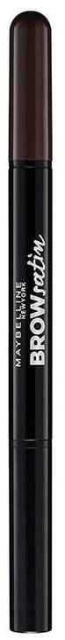 ΜΟΛΥΒΙ ΦΡΥΔΙΩΝ MAYBELLINE BROW SATIN PENCIL DUO 05 BLACK BROWN 8 GR
