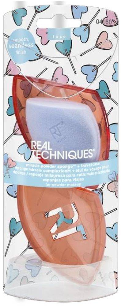 REAL TECHNIQUES ΣΦΟΥΓΓΑΡΑΚΙ ΜΕ ΘΗΚΗ REAL TECHNIQUES EXCLUSIVE LOVE IRL