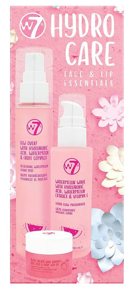 ΣΕΤ ΔΩΡΟΥ W7 HYDRO CARE FACE - LIP ESSENTIALS GIFT SET 3ΤΜΧ