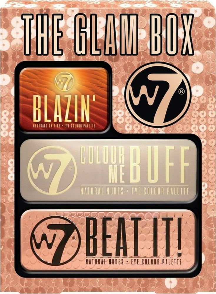 W7 ΣΕΤ ΔΩΡΟΥ W7 THE GLAM BOX 3ΤΜΧ