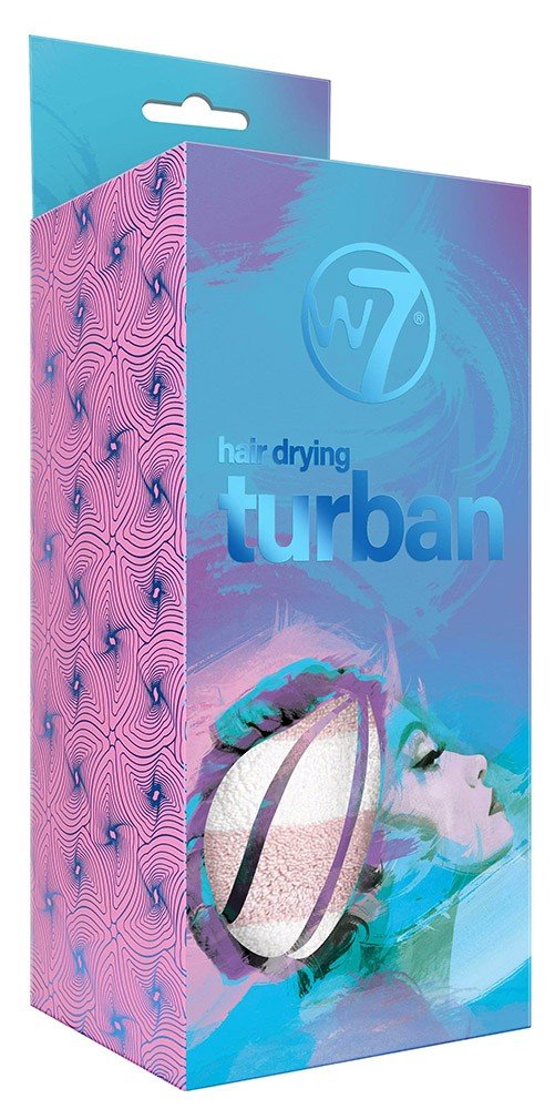 W7 ΤΟΥΡΜΠΑΝΙ W7 HAIR DRYING TURBAN