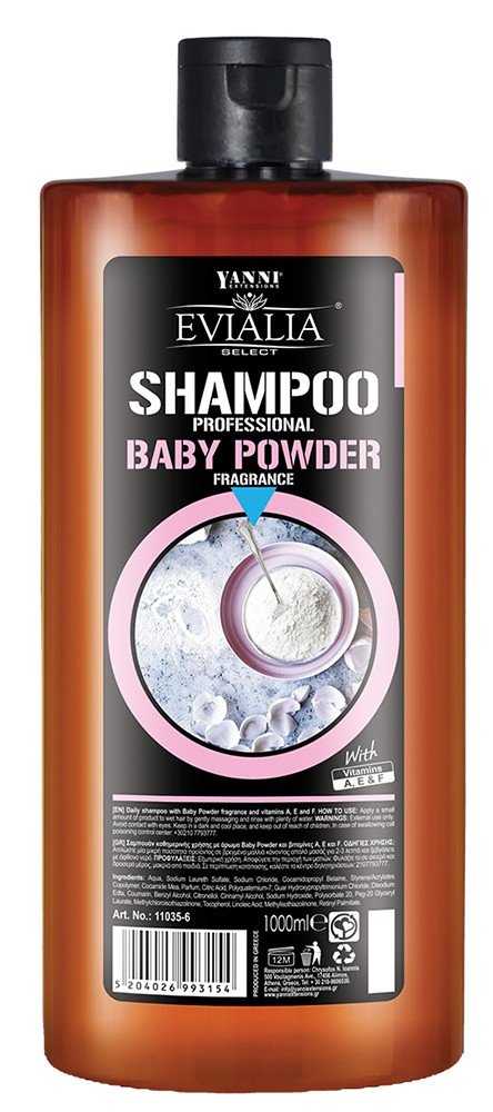 EVIALIA ΣΑΜΠΟΥΑΝ EVIALIA BABY POWDER 1LT