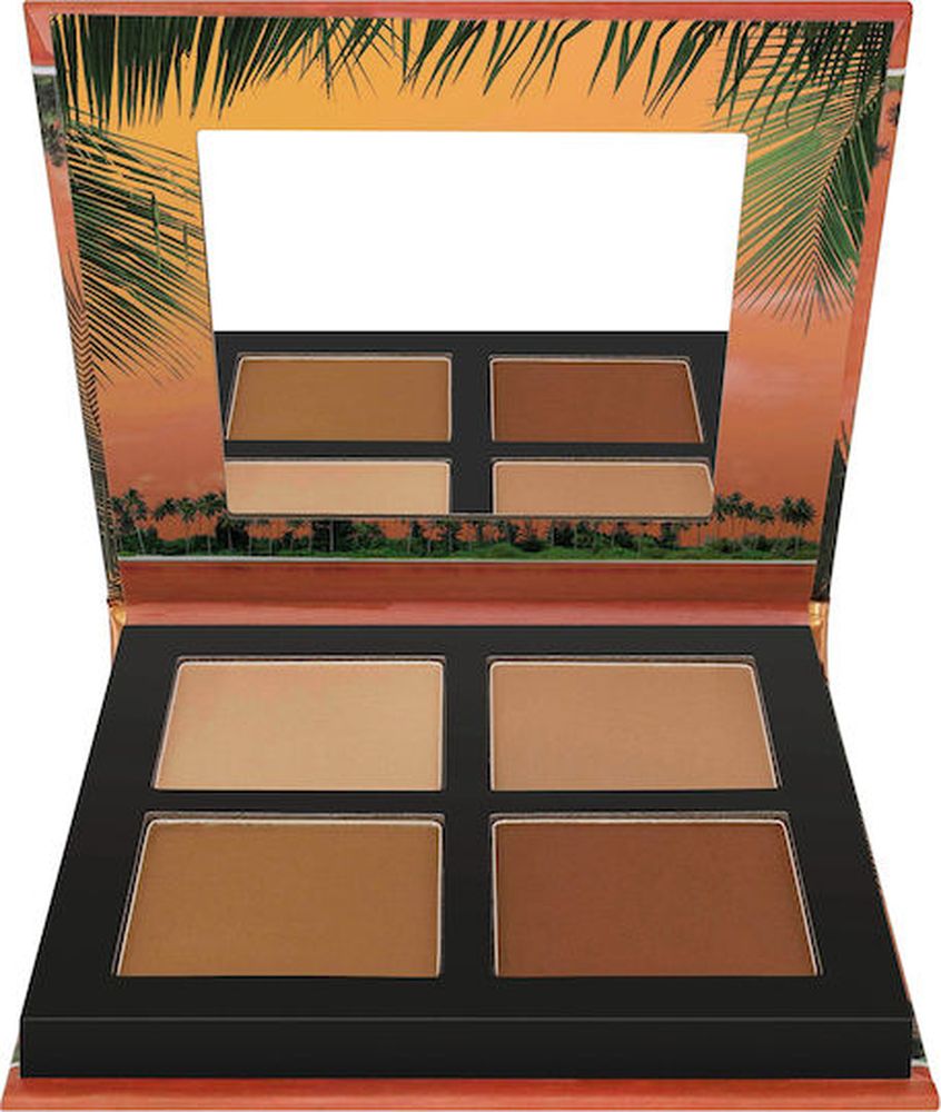 ΠΑΛΕΤΑ W7 HONOLULU SILHOUETTE - BRONZE AND CONTOUR (18GR)