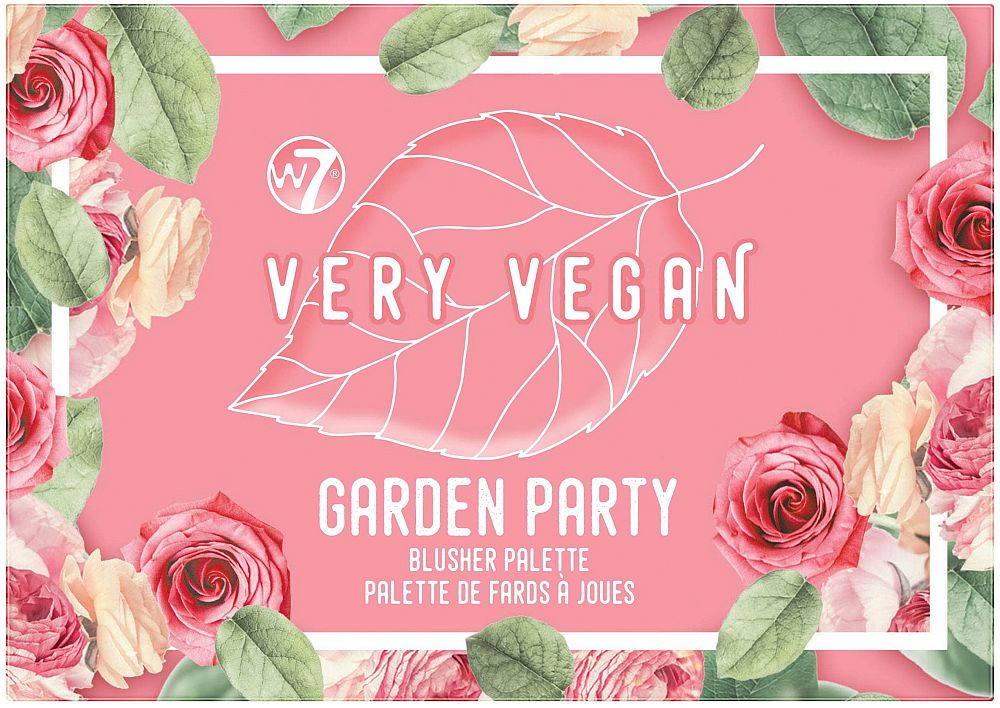 W7 ΠΑΛΕΤΑ W7 VERY VEGAN GARDEN PARTY - BLUSHER PALETTE 15GR