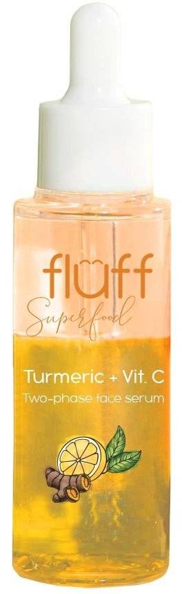 FACE SERUM FLUFF TURMERIC AND VITAMIN C BOOSTER TWO-PHASE (40ML)
