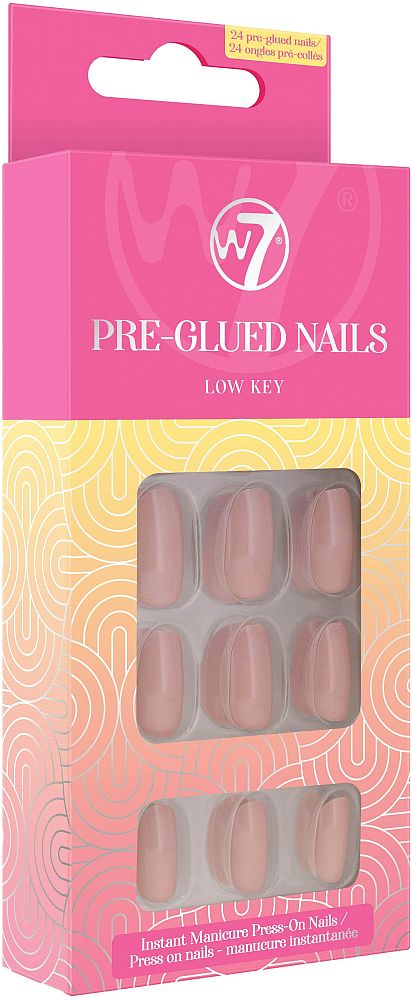 W7 PRE GLUED NAILS W7 LOW KEY