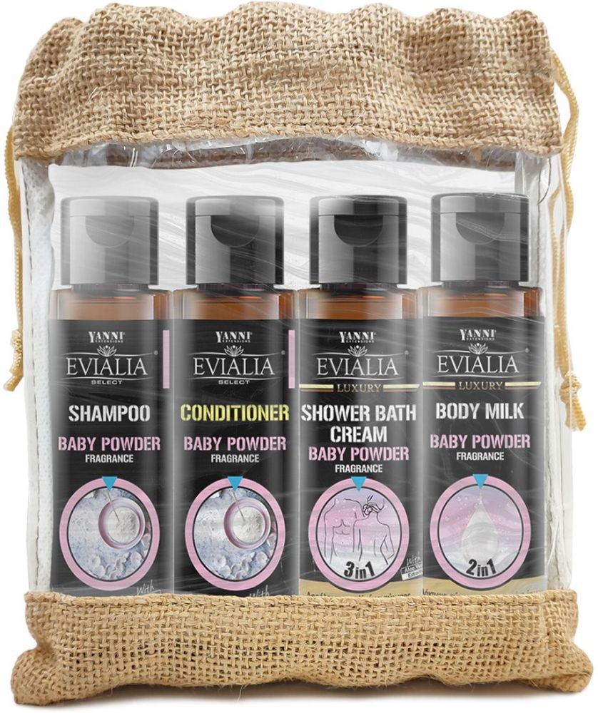 EVIALIA ΣΕΤ ΔΩΡΟΥ ΠΕΡΙΠΟΙΗΣΗ ΣΩΜΑΤΟΣ EVIALIA BABY POWDER 4TMX