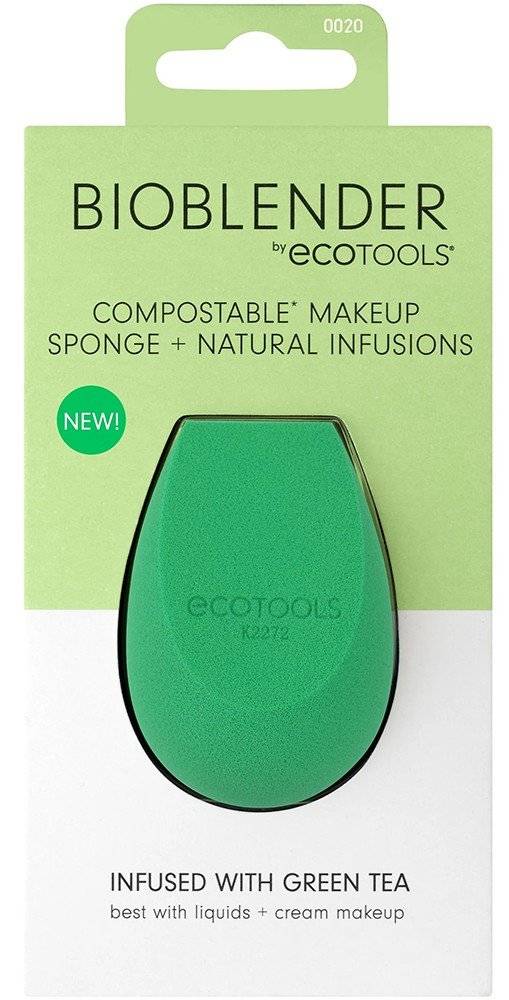ΣΦΟΥΓΓΑΡΙ ECOTOOLS GREEN TEA BIOBLENDER ΕΜΠΟΤΙΣΜΕΝΟ ΜΕ ΠΡΑΣΙΝΟ ΤΣΑΙ