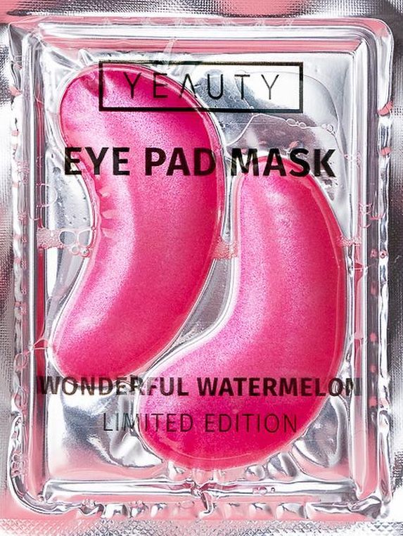 YEAUTY PATCHES ΜΑΤΙΩΝ YEAUTY WONDERFUL WATERMELON EYE PAD MASK 2ΤΜΧ