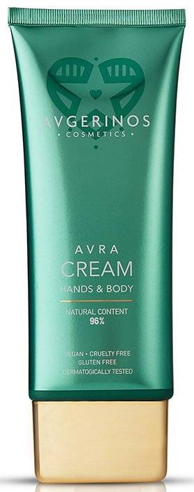 ΚΡΕΜΑ ΧΕΡΙΩΝ ΚΑΙ ΣΩΜΑΤΟΣ AVGERINOS COSMETICS AVRA 200ML