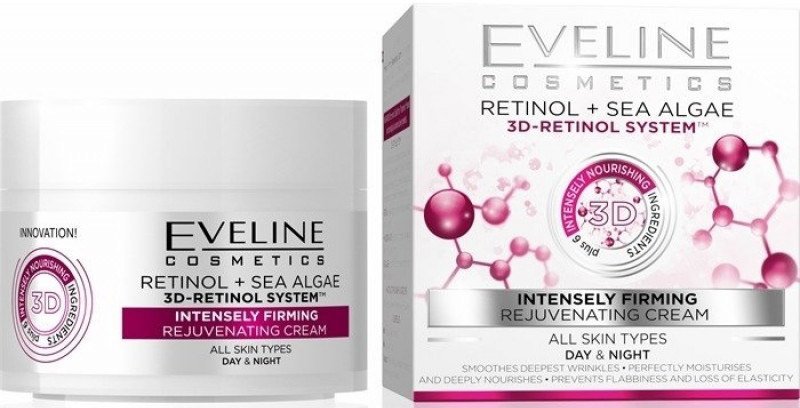 EVELINE COSMETICS ΚΡΕΜΑ ΠΡΟΣΩΠΟΥ EVELINE 3D-RETINOL SYS INTENSELY FIRMING (50ML)