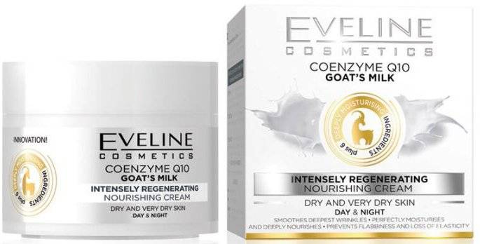 FACE CREAM EVELINE GOAT'S MILK REGENERATING (50ML)