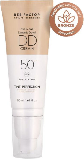BEE FACTOR DD ΚΡΕΜΑ ΠΡΟΣΩΠΟΥ BEE FACTOR ΑΠΟΧΡΩΣΗ 01 5 ΣΕ 1 SPF50 (50ML)