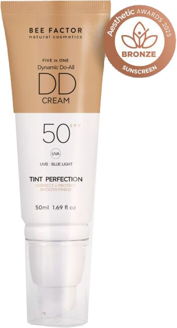 BEE FACTOR DD ΚΡΕΜΑ ΠΡΟΣΩΠΟΥ BEE FACTOR ΑΠΟΧΡΩΣΗ 02 5 ΣΕ 1 SPF50 (50ML)