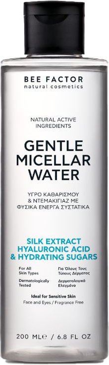 BEE FACTOR MICELLAR WATER BEE FACTOR GENTLE ΓΙΑ ΠΡΟΣΩΠΟ - ΜΑΤΙΑ (200ML)