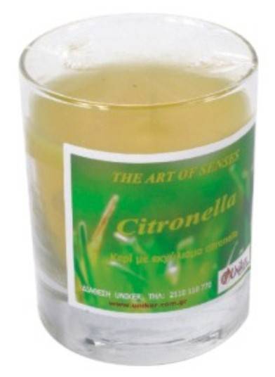 ΑΝΤΙΚΟΥΝΟΥΠΙΚΟ ΚΕΡΙ CITRONELLA UNIKER ΣΕ ΠΟΤΗΡΙ
