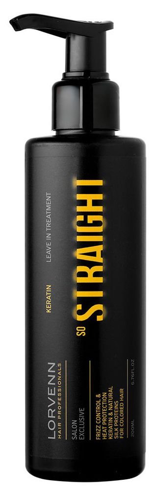LEAVE-IN ΘΕΡΑΠΕΙΑ LORVENN KERATIN SO STRAIGHT (200ML)
