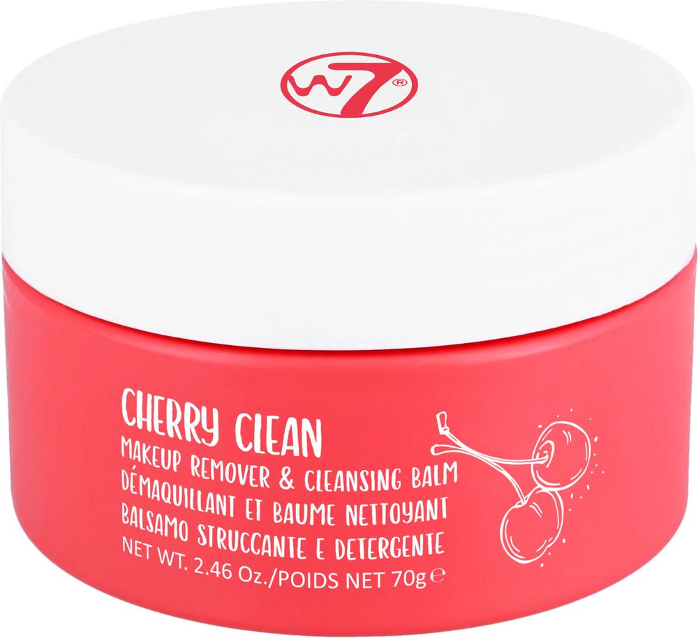 MAKEUP REMOVER AND CLEANSING BALM W7 CHERRY (70GR)