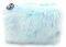 W7 SKY BLUE FURRY BAG 20�15CM